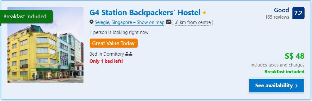 homestay singapore