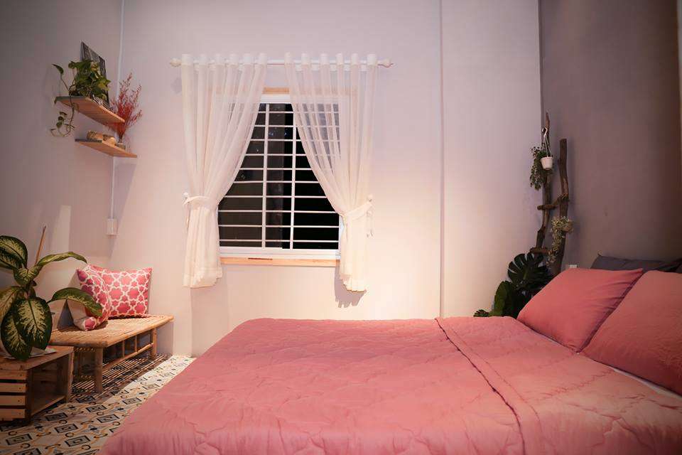 Coral House Nha Trang phòng ngủ ấm cúng
