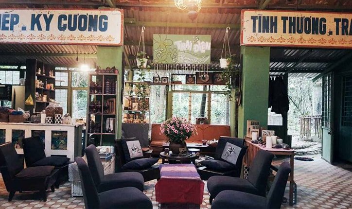 Trại Điên homestay đà nẵng mang nhiều nét cổ điển
