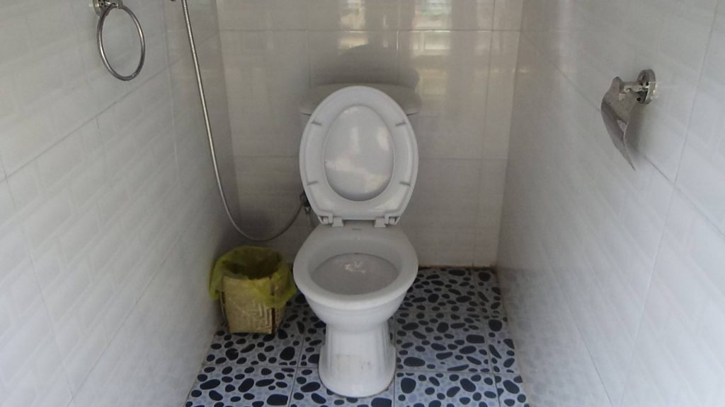 Khu vệ sinh Puluong RiceRoad Homestay