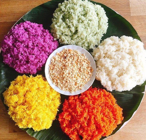 Xôi nếp nướng Mai Châu 