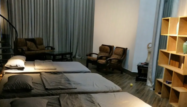 Phòng ngủ tại villa Green JP homestay Sóc Sơn